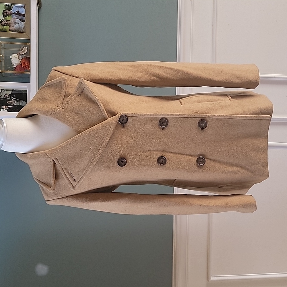 Old Navy camel Pea Coat S